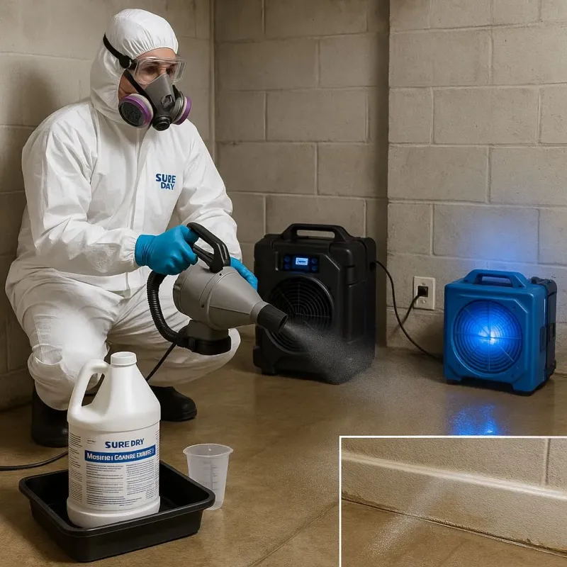 Sanitization and Odor Removal process in Tazewell, TN