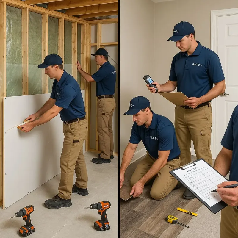 Repairs and Reconstruction process in Tazewell, TN